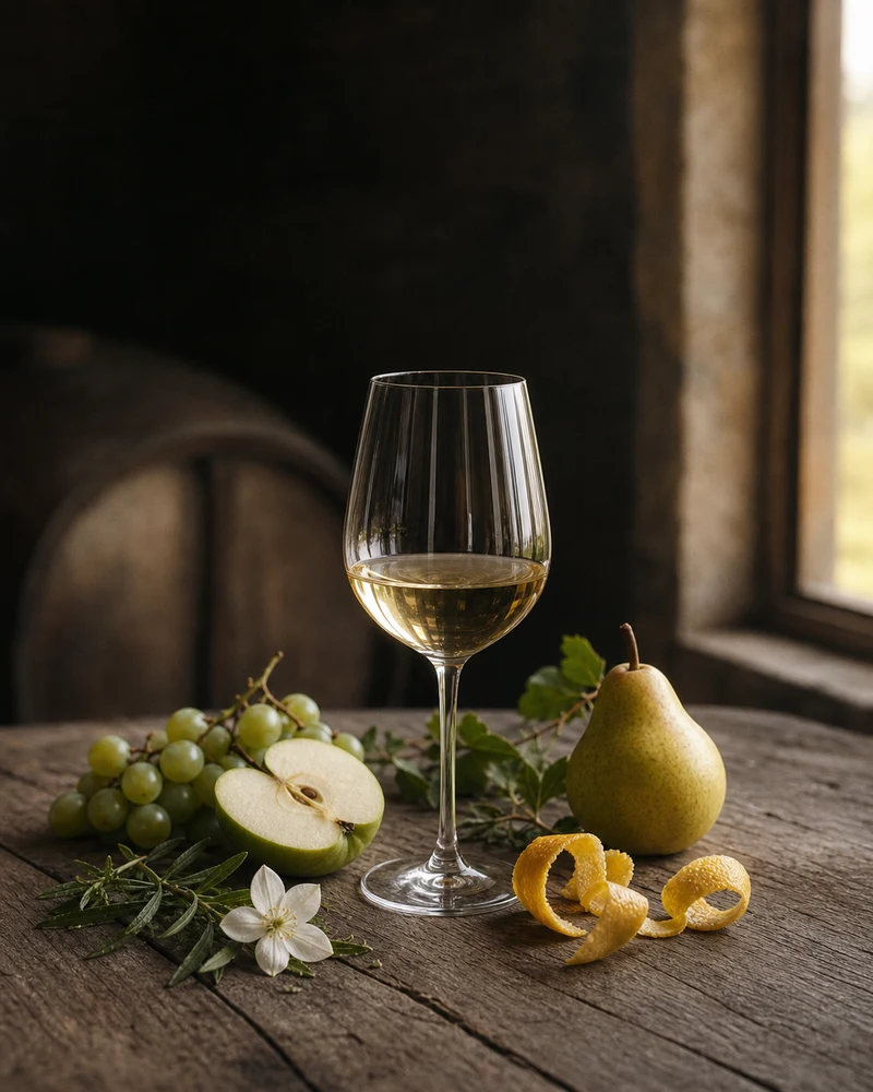 Why wine smells like fruit when no fruit was added.