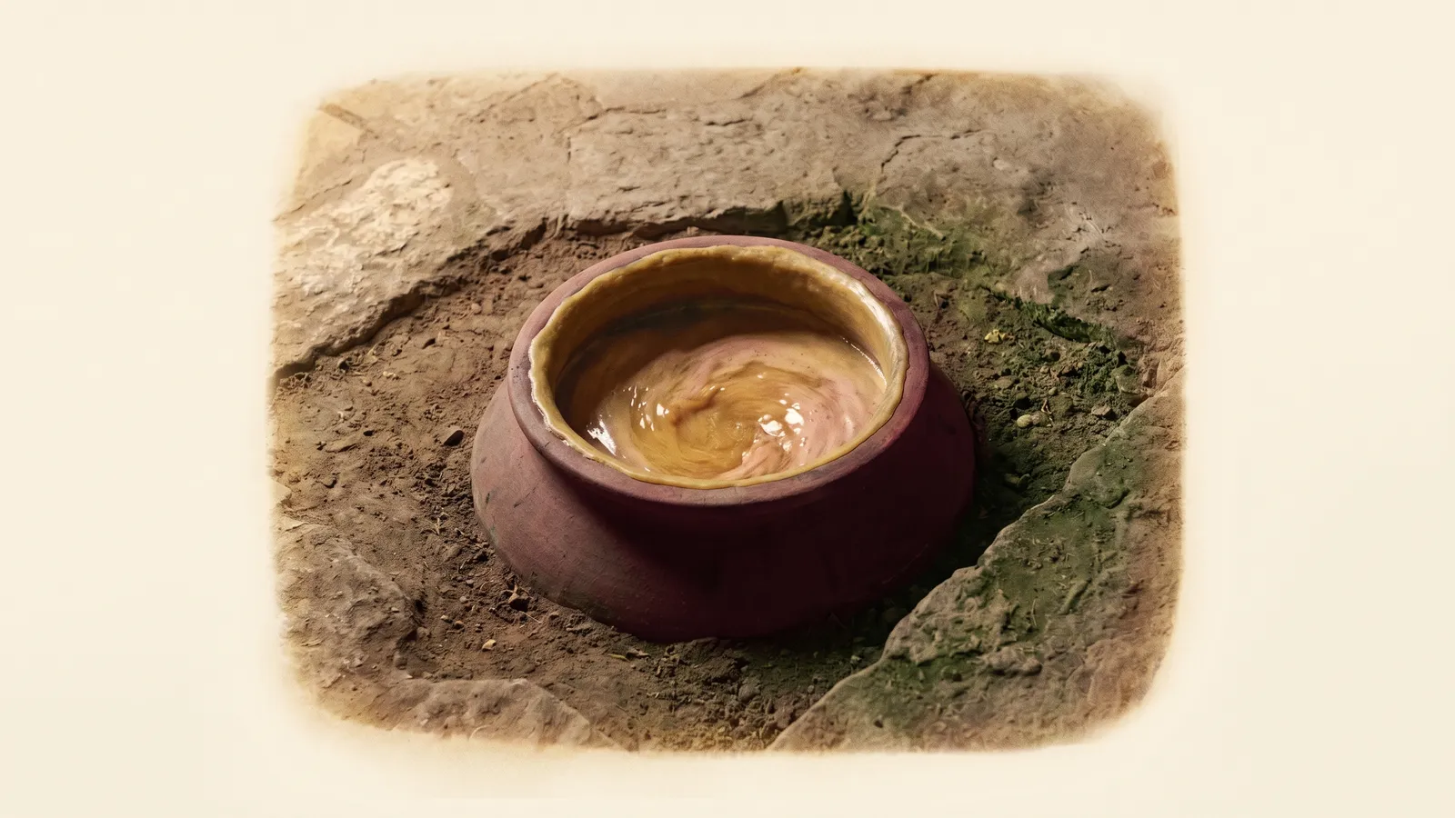 Georgian qvevri — egg-shaped clay vessel buried in earth for natural fermentation